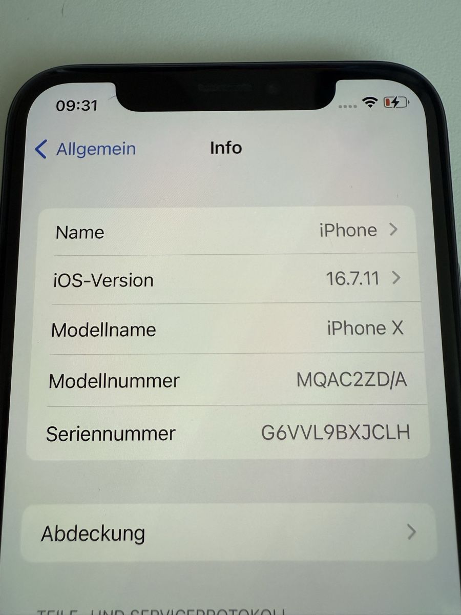 Apple Telefoni cellulari / Smartphones: Apple iPhone X, 64 GB, Schwarz – Usato da Kiesen venduto da ganymedes2000 3