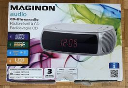 MAGINON audio CD-Uhrenradio CDR-21 neuwertig