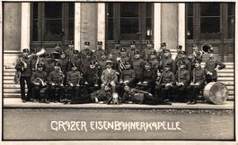 Grazer Eisenbahnerkapelle (gelaufen St. Gallen 1924)
