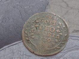 Canton St. Gall (ville libre) 2 Kreuzer 1730 (Rare)