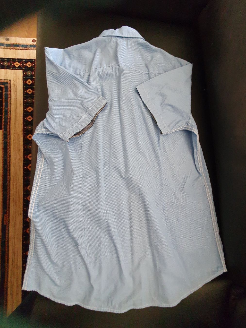Tom Tailor Camicie: Tom Tailor Hemd, Gr. L, hellblau/weiss – Usato da Zürich venduto da sunflower89 7