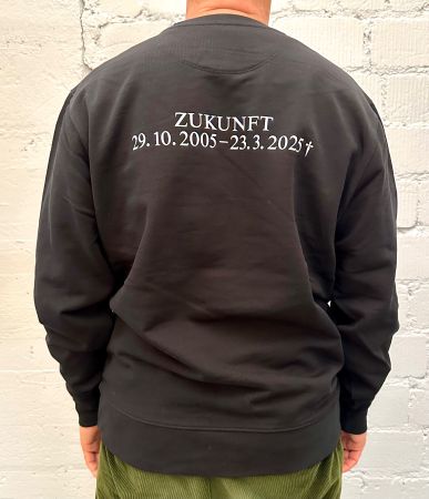 🖤 PULLOVER “CLUB - ZUKUNFT” GR L