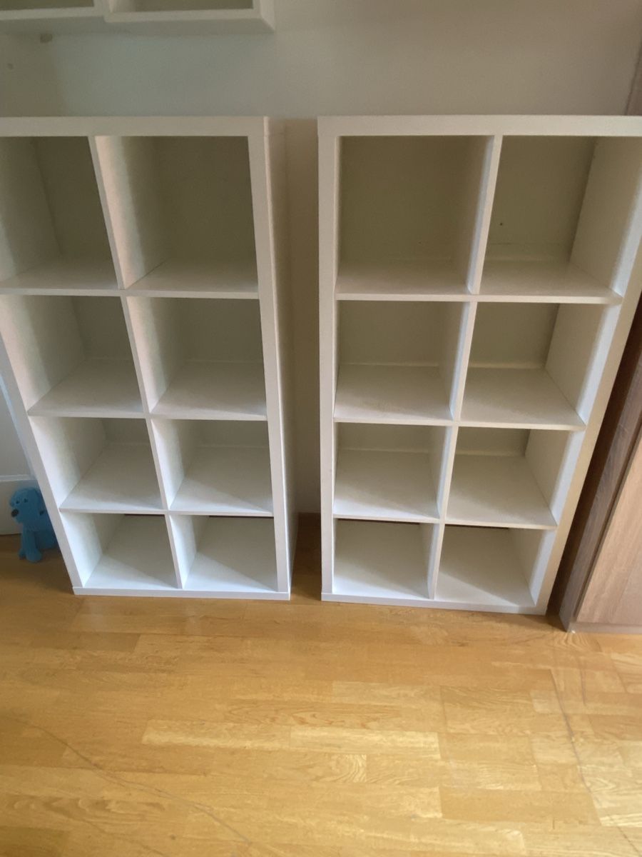 Ikea Regale: 2 Kallaxgestell weiss  – Defekt aus Zürich von Ethno1