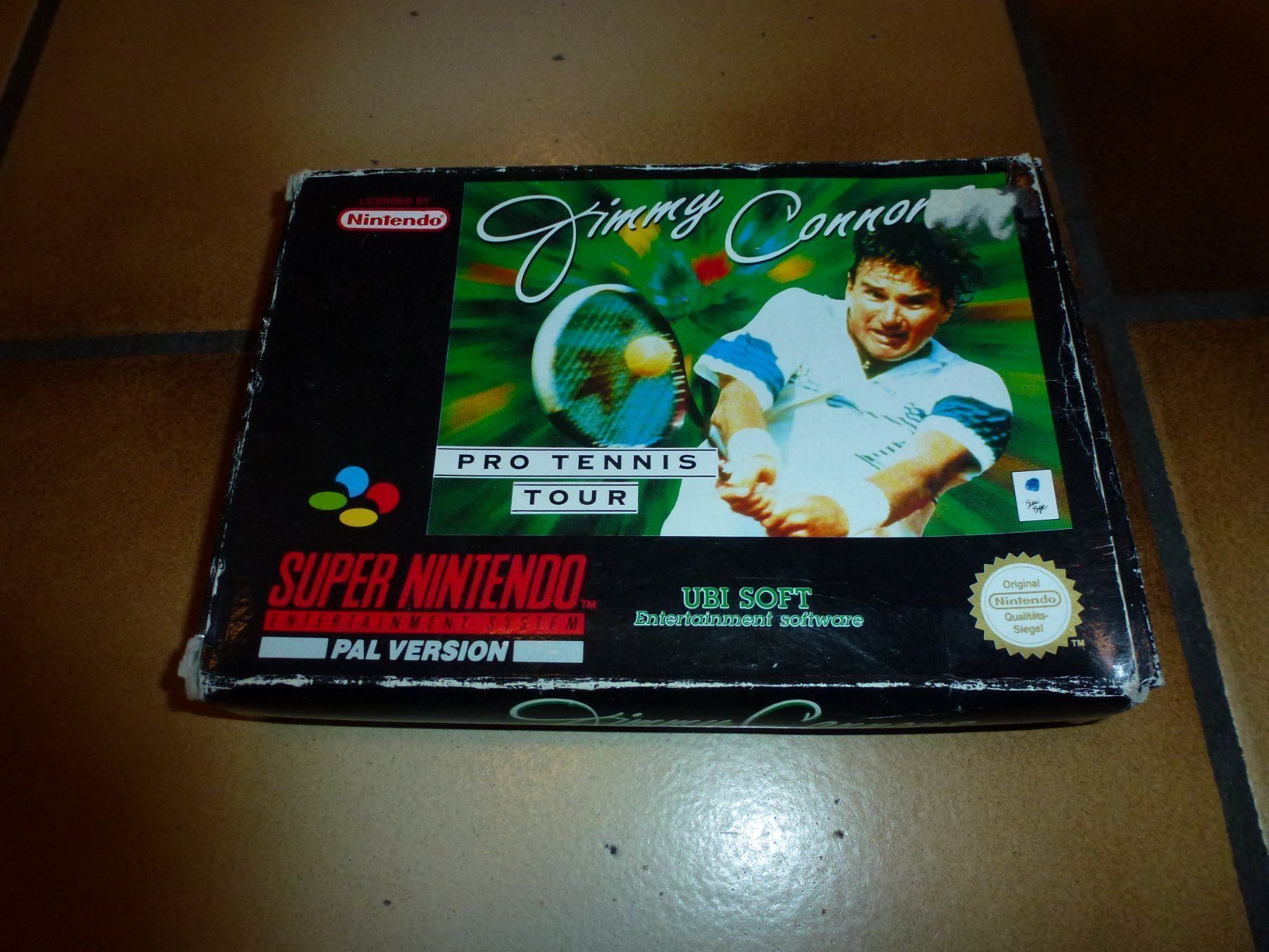 Nintendo Giochi: Jimmy Connors SNES NTSC OVP – Usato da Olten venduto da Disc-Ausverkauf