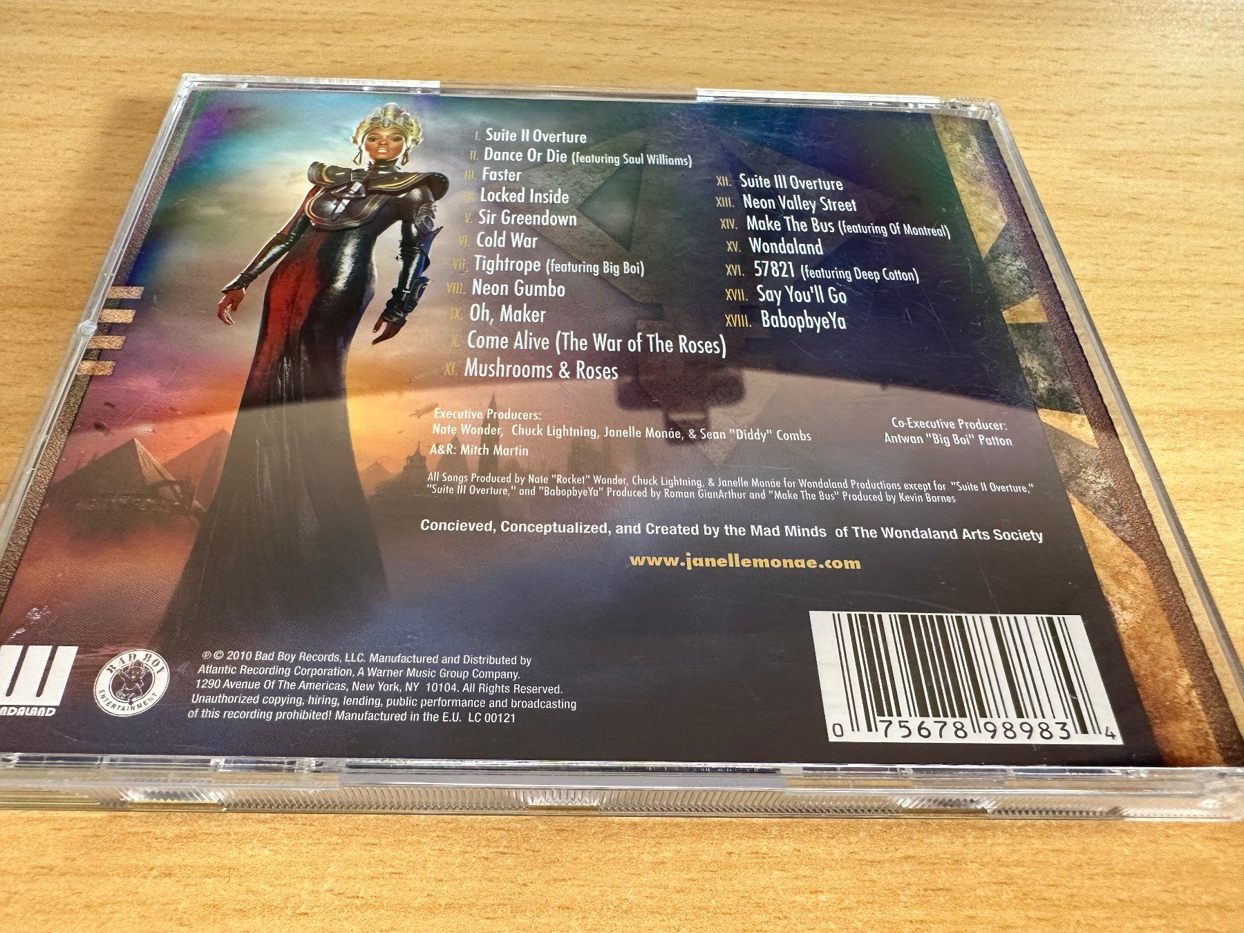 CDs: Janelle Monáe – The ArchAndroid – Gebraucht aus Rikon im Tösstal von Alpenmutz 1