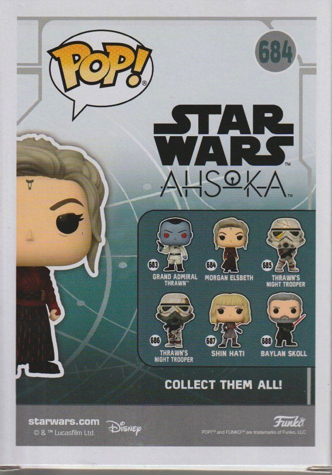 Funko Statuette: FUNKO POP! STAR WARS 684 MORGAN ELSBETH BOBBLEHEAD – Nuovo e nell'imballaggio originale da Vezia venduto da Aquarius_Age 2