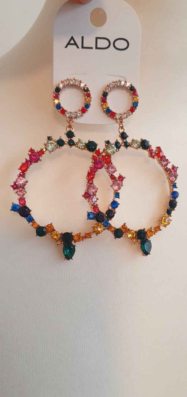Aldo Orecchini pendenti & Orecchini a lobo: ALDO Ohrringe bunt ca. 7.5cm – Nuovo (secondo la descrizione) da Stansstad venduto da InStyle8