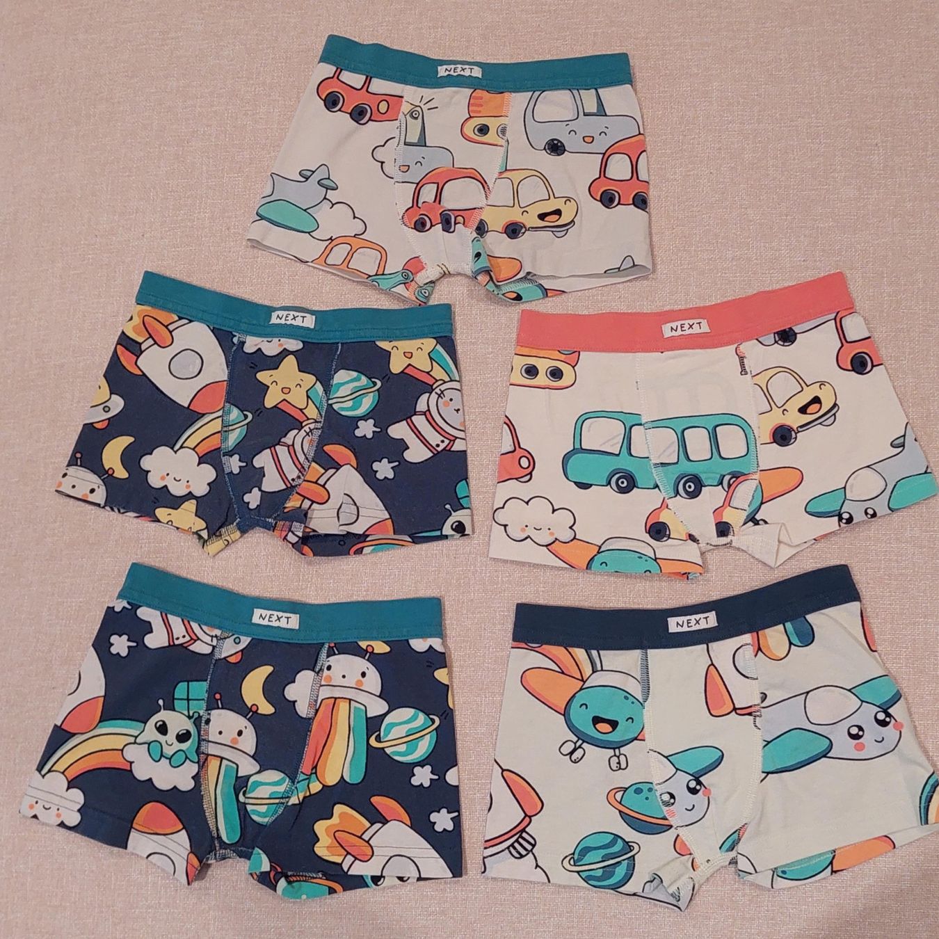 Biancheria intima: 5 Neue Boxershorts "Next" 104 – Nuovo (secondo la descrizione) da Winterthur venduto da Madamme-Rex