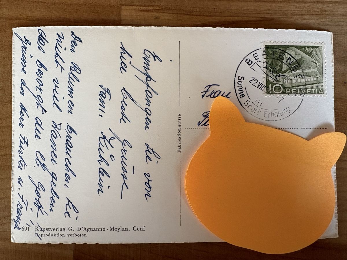 Cartes postales: AK von Beatenberg / Eiger Mönch Jungfrau – D'occasion à Rümlang par Kartenpost1 1