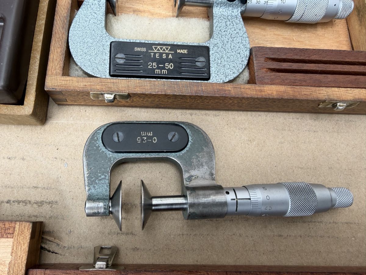 Tesa Misurare: 7 Stk Tesa Mikrometer 75-100mm 50-7 – Usato da Necker venduto da liq24 6