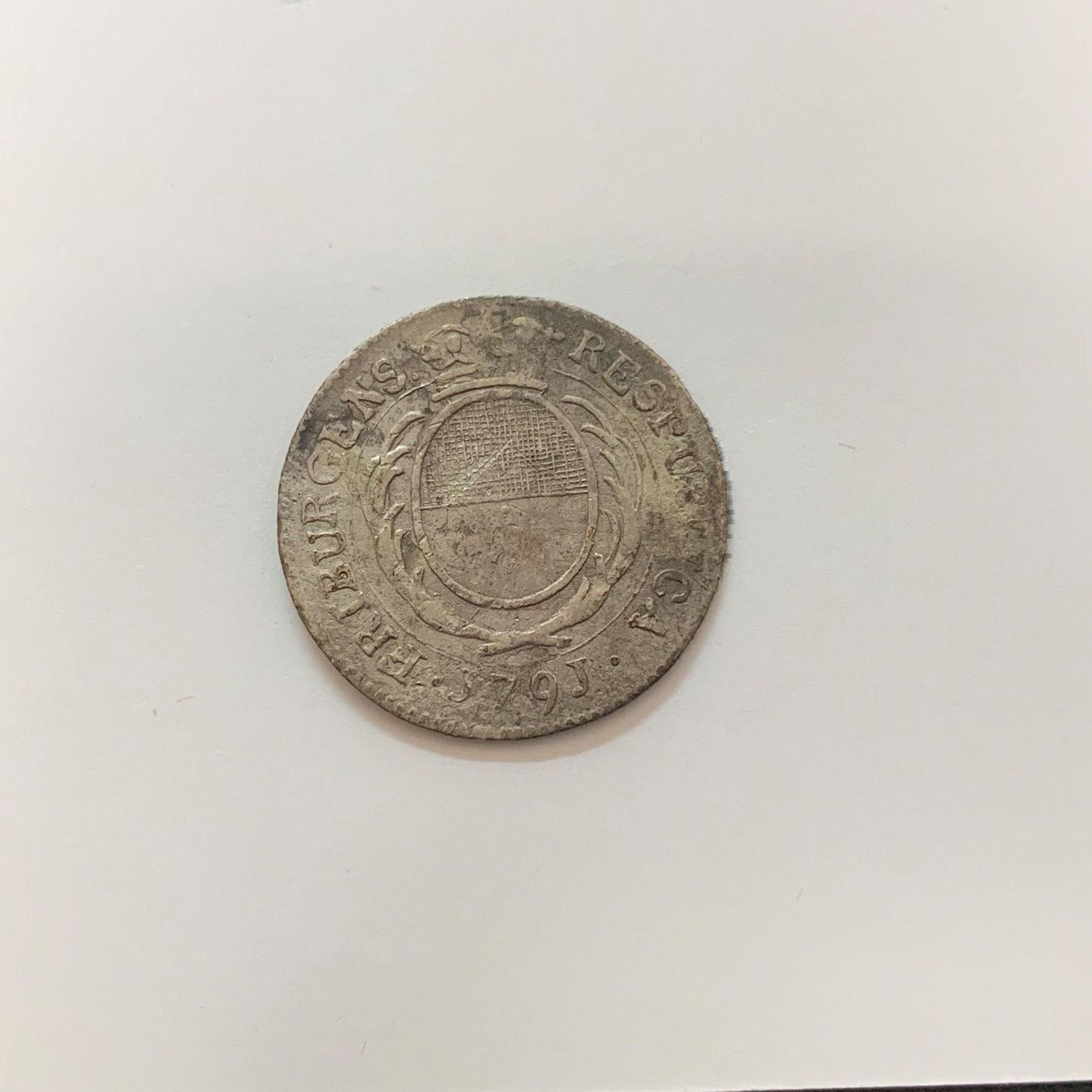 Tutti le monete: 7 Kreuzer Fribourg 1791 - 2 – Usato da Reitnau venduto da tb-muenzen 3