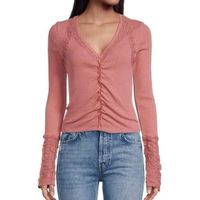 NEU Free People Thermo Shirt mit Spitzen S zu Nile Odd Molly