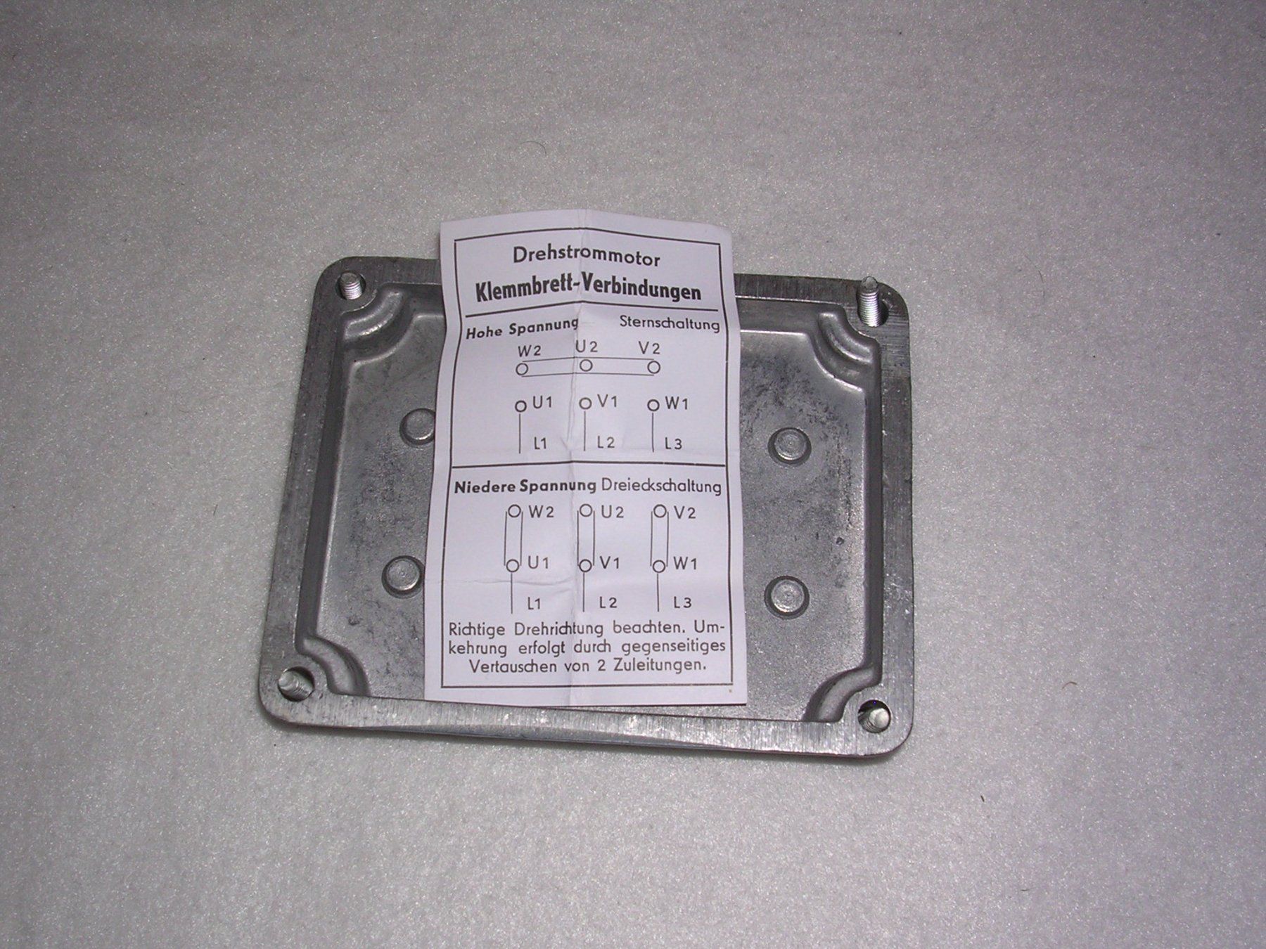 ABB  Motori: Drehstrommotor BBC QU 71 M4 BZ – Nuovo (secondo la descrizione) da Trun venduto da Romi066 6