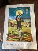 Affiche Plakat Absinthe Absinth Fée verte