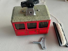 Seilbahn mit Federwerk