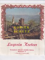 Etikette - Lagrein Kretzer /bd