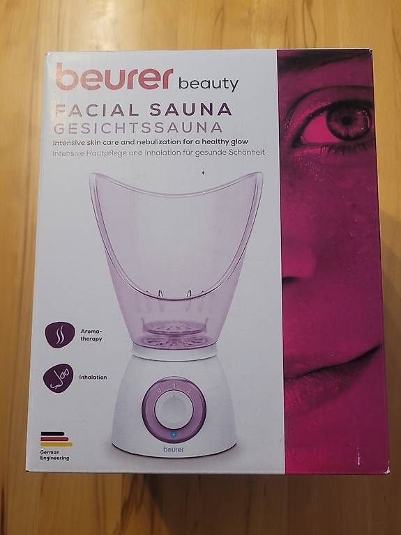 Beurer Cura del viso: Gesichtssauna (Neu, Originalverpackt) – Nuovo e nell'imballaggio originale da Utzenstorf venduto da Werfer