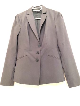 MAX&Co. Damen Anzug Blazer Hose Grau Grösse S