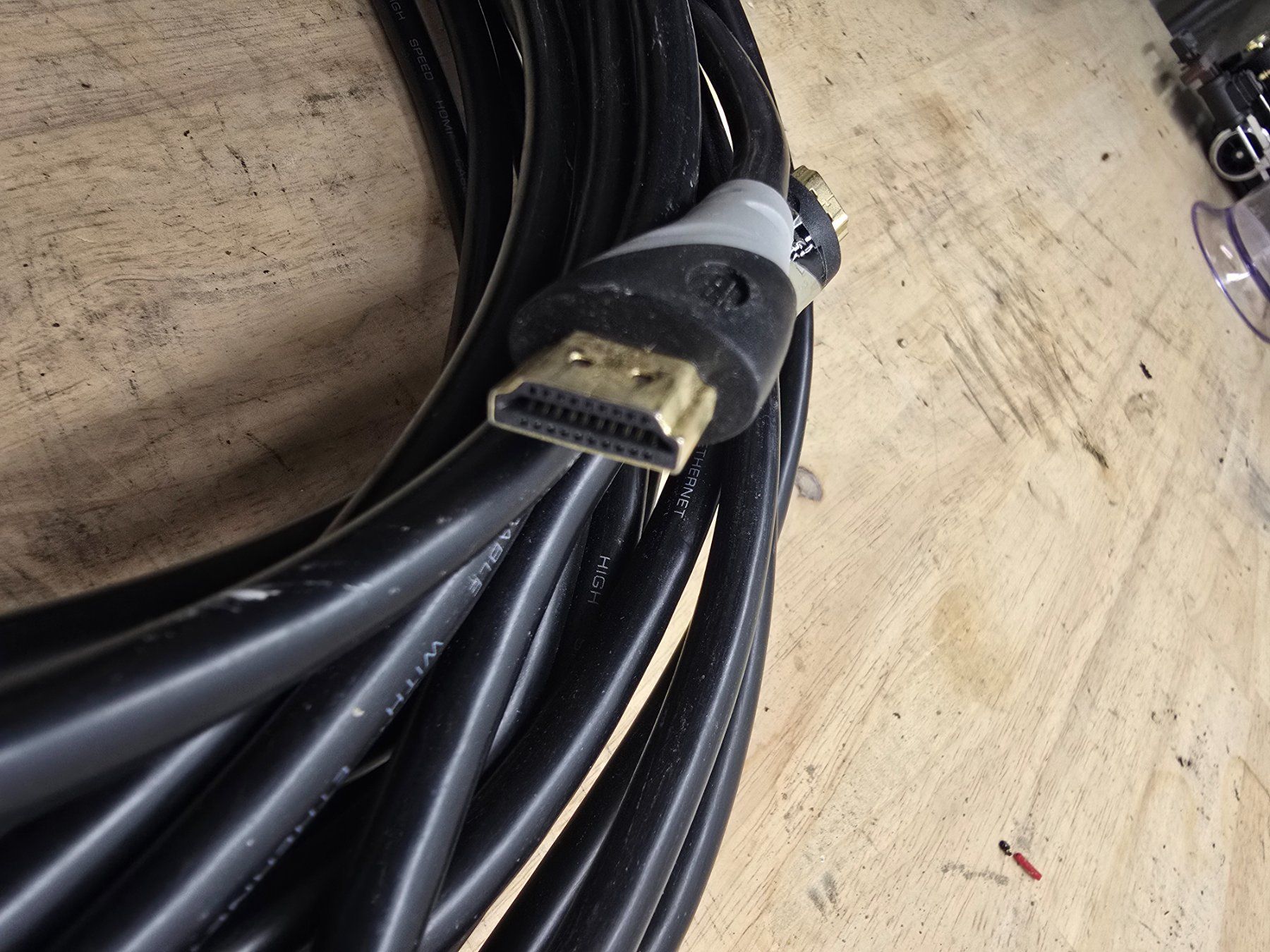 Kabel: 15 Meter HDMI Kabel HIGH SPEED WITH ETHERNET – Gebraucht aus Breitenbach von gnieserli 3