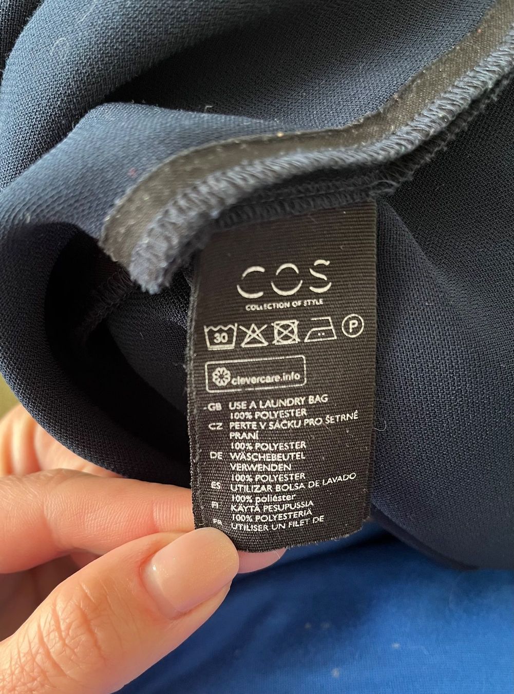 Cos Vestiti: Cos Kleid in navy, Gr. 36 – Usato da Volketswil venduto da Irkasha 4