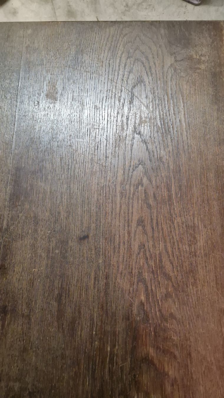 Tables: Holztisch mit Sockel  – D'occasion à Zürich par anna.caterina 6