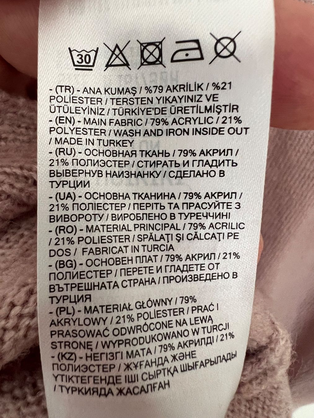 Vestiti: Robe pull col roulé rose - bon état – Usato da Petit-Lancy venduto da din_jh6k 4