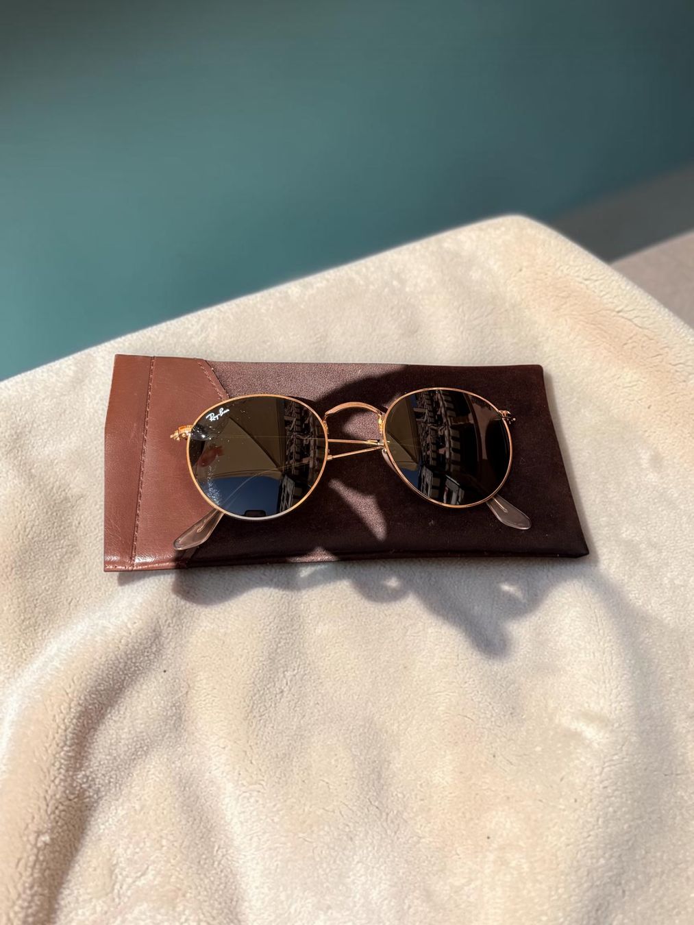 Ray-Ban Brillen & Gläser: Rayban Sonnenbrille Goldframe – Gebraucht aus Witterswil von J2025_28