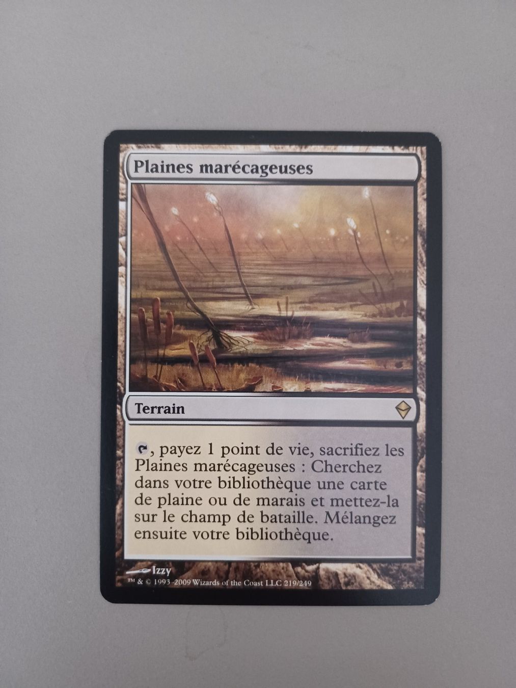 Magic The Gathering Cartes à collectionner: Marsh Flats - Plaines marécageuses – D'occasion à Bad Ragaz par Vicvega