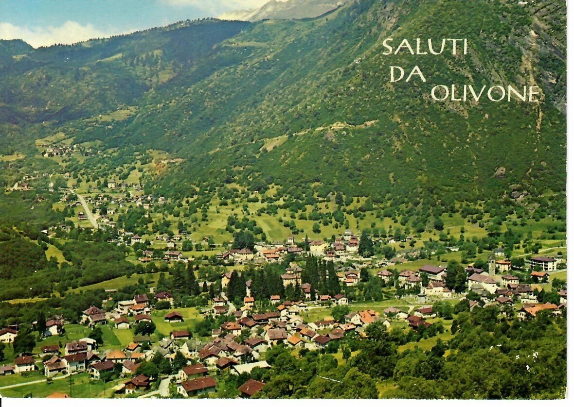 Ansichtskarten: Saluti da Olivone – Gebraucht aus Hochdorf von Ziegel-16