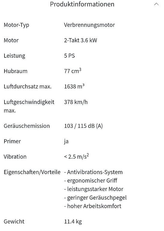 Laubbläser & Laubsauger: Efco rückentragbarer Laubbläser SA 9010 – Neu und originalverpackt aus Giswil von Hans83 2