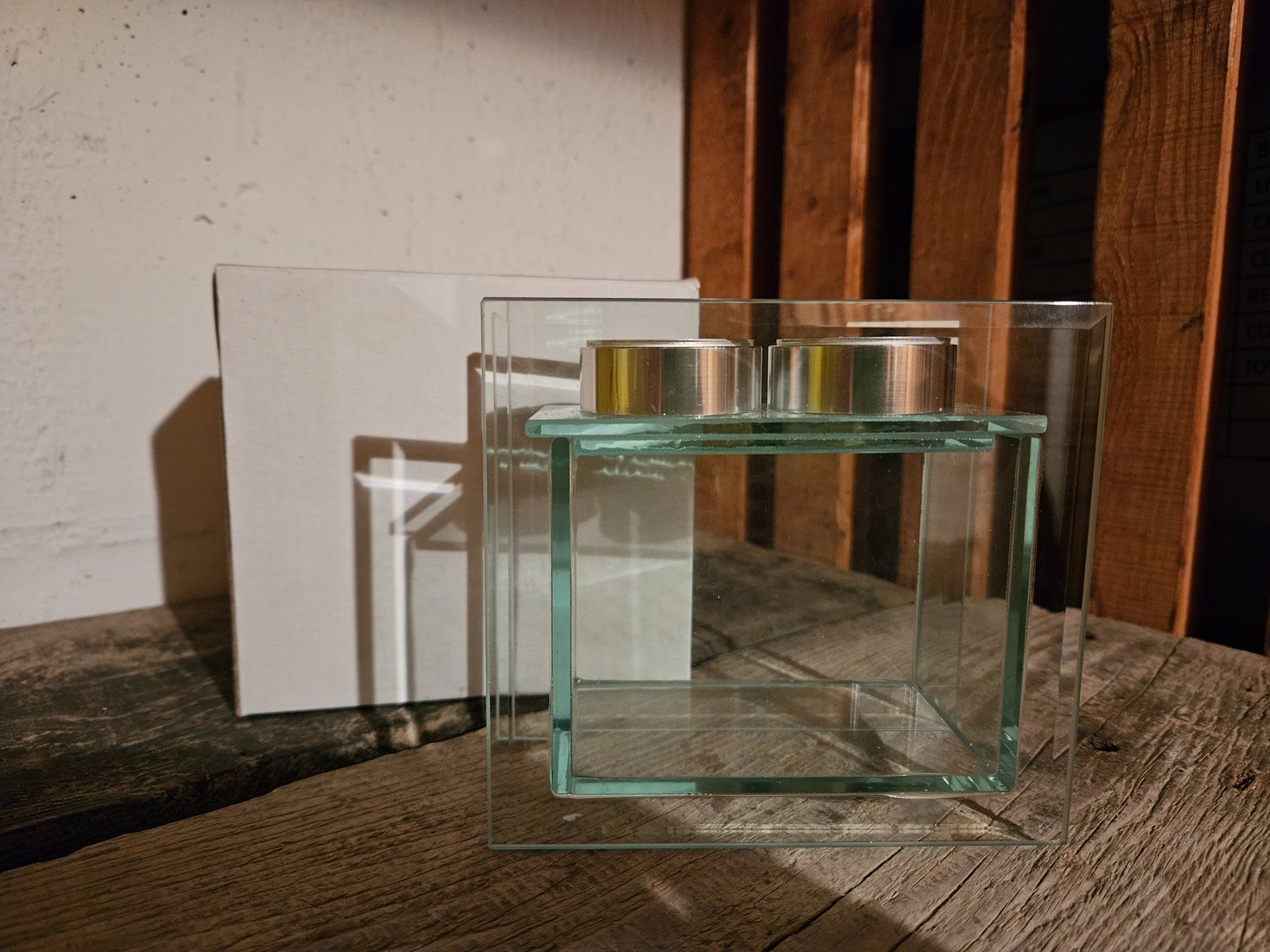 Portacandele: Kerzenhalterung Glas – Usato da Luzern venduto da Joker84