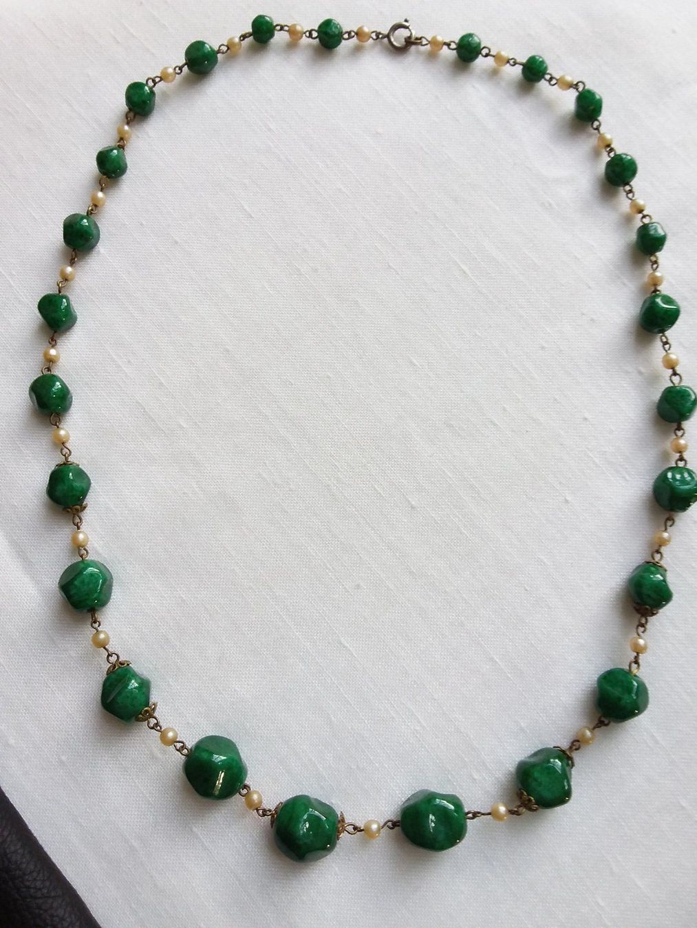 Ketten: Antike Glas Halskette Collier Tschechien ca 1930 – Gebraucht aus Zürich von philpip 4