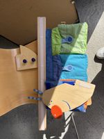 Haba Garder/Wandspiel Raupe aus Holz und Stoff guter Zustand