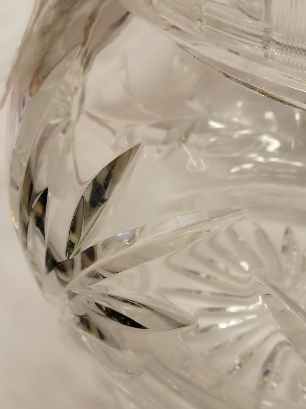 Gläser: Grosse Bowle, Vintage, Kristall geschliffen – Gebraucht aus Rheinfelden von Cleopatra2000 3