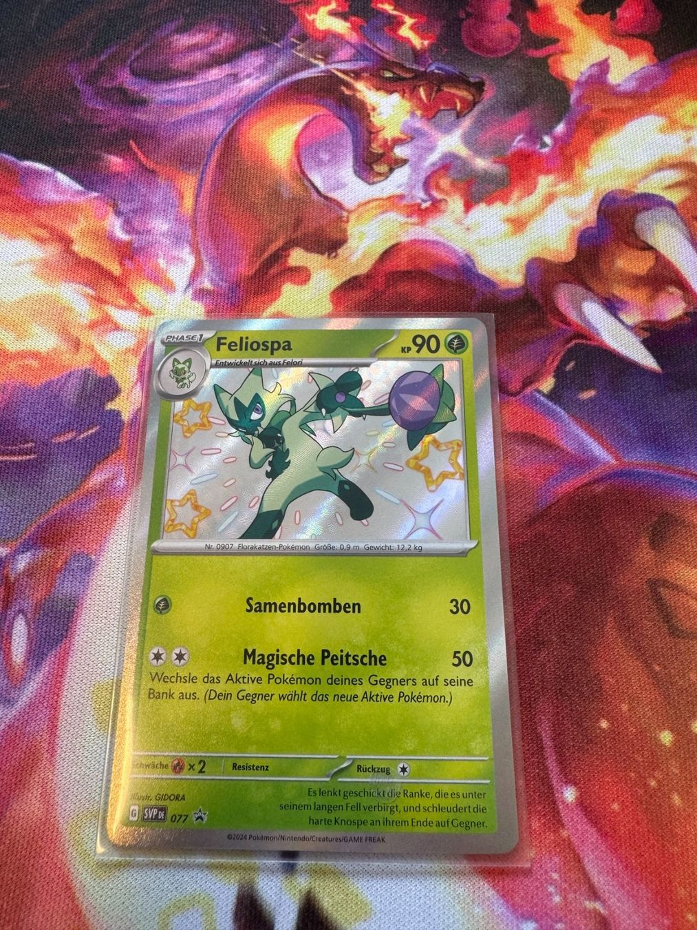 Pokémon Carte collezionabili: Feliospa (SVP 077) / Promo – Nuovo (secondo la descrizione) da Bülach venduto da CherryBlu