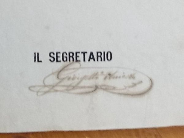 Documenti: Italia - Viconago - 1892 – Usato da Sorengo venduto da 74in 5