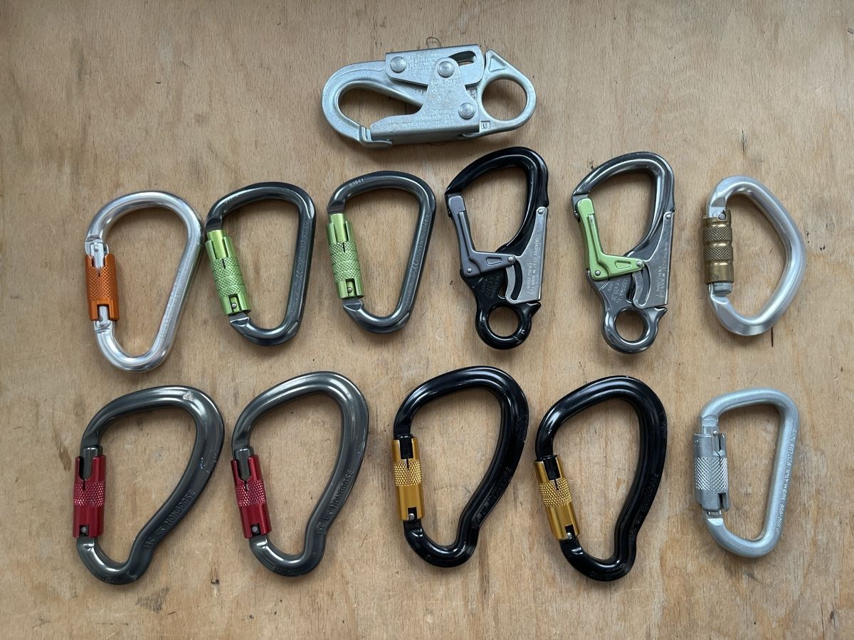 Attrezzatura da arrampicata: Karabiner klettern psaga hms isc – Usato da Trimstein venduto da Easyp