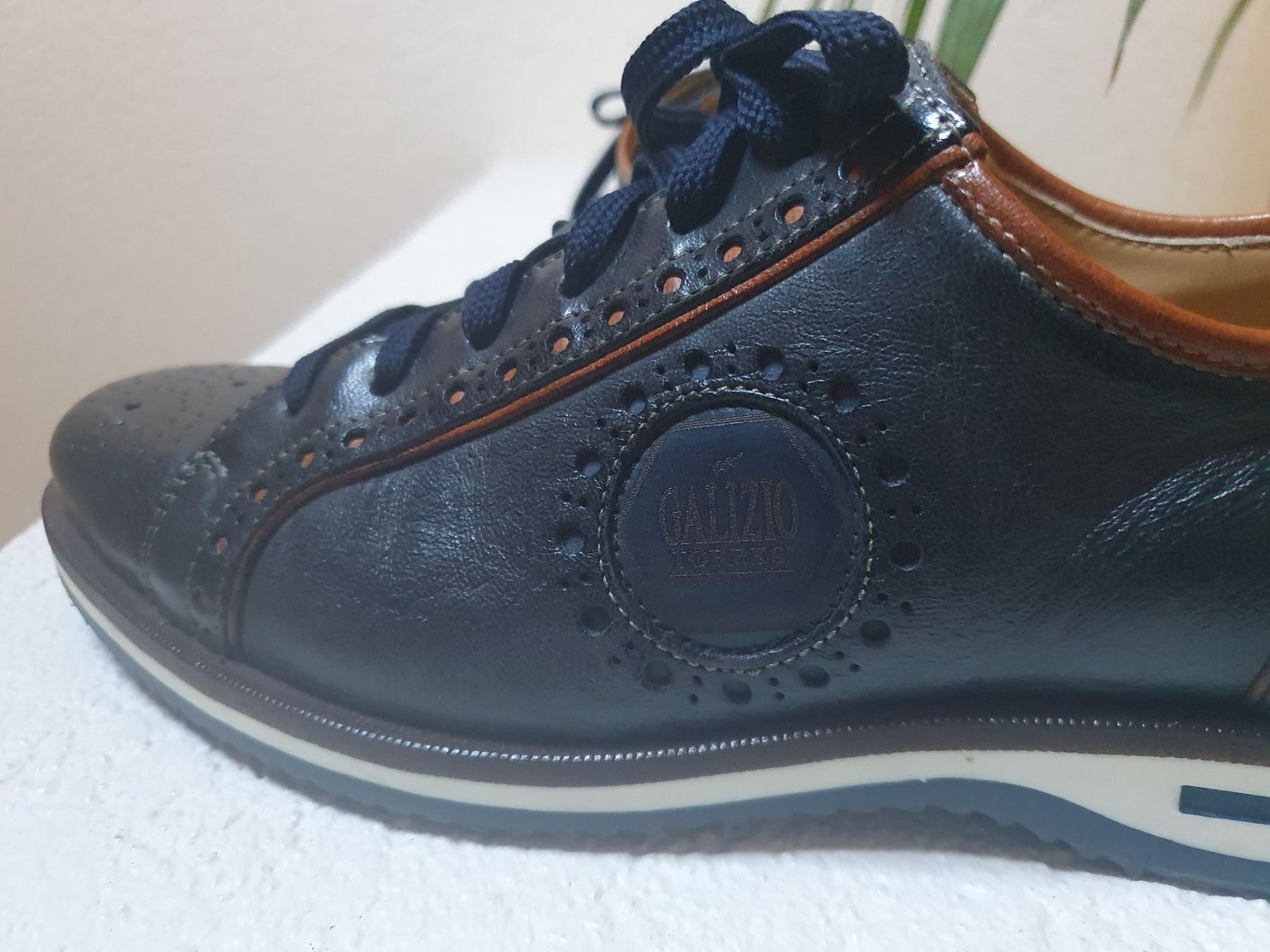 Scarpe da uomo: Galizio Torresi Gr.40, dunkelblau – Nuovo (secondo la descrizione) da Teufen AR venduto da pischa 3