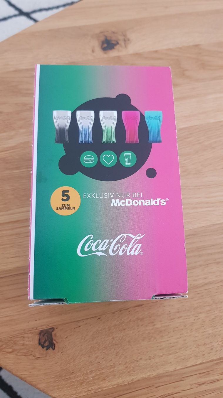Coca-Cola Bicchieri: McDonalds Coca Cola Limited Edition Glas 2023 – Nuovo e nell'imballaggio originale da Dübendorf venduto da Nemo_0 3