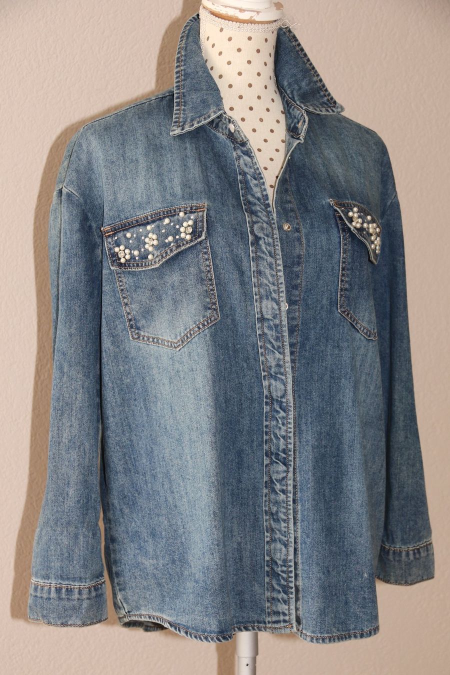 Chemisiers: MEGA coole Jeansbluse Gr.M  NEU – Neuf (Voir description) à Oberwil-Lieli par Svetlana28 6