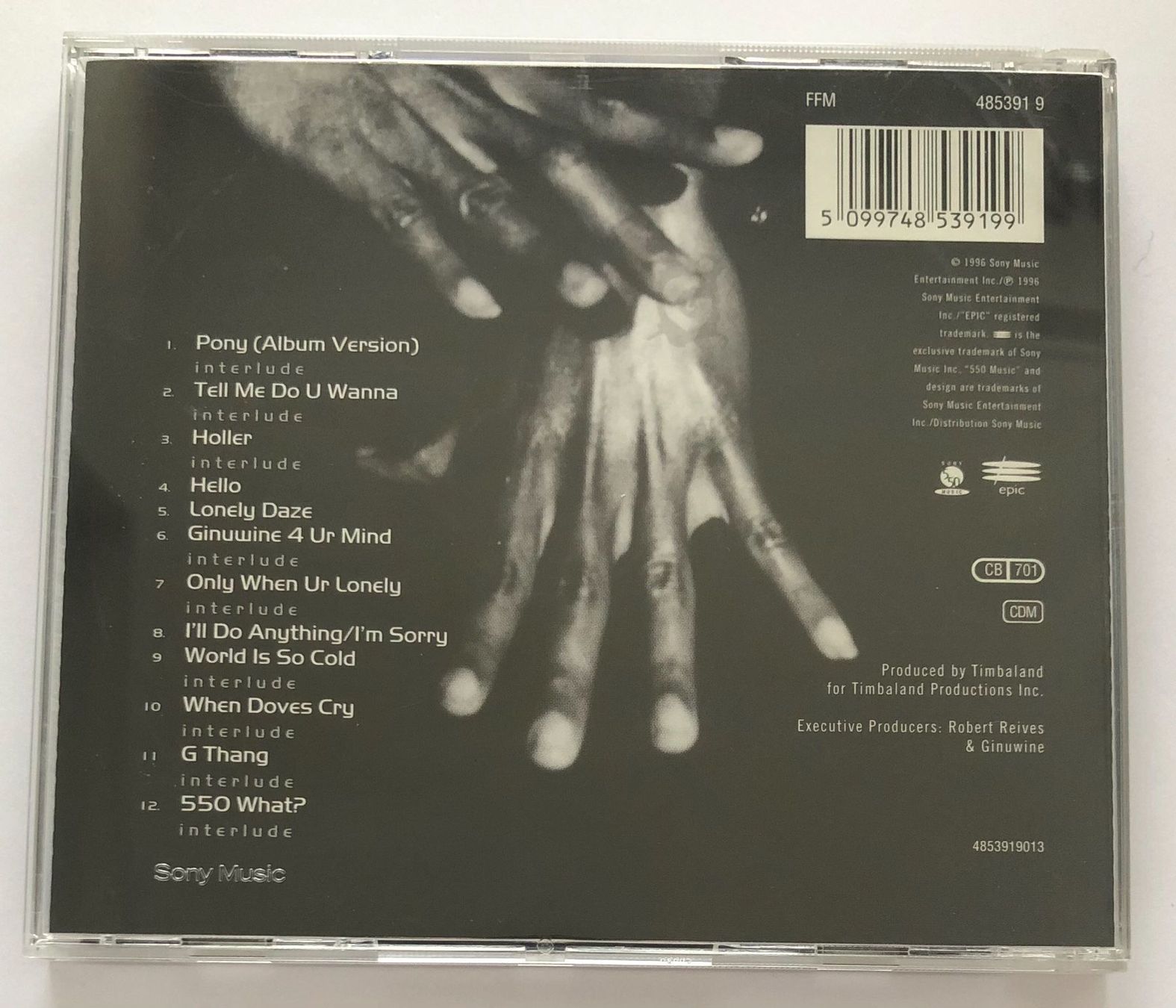 CD: CD - Ginuwine: The Bachelor – Usato da Zürich venduto da T_H_O_M_A_S 1