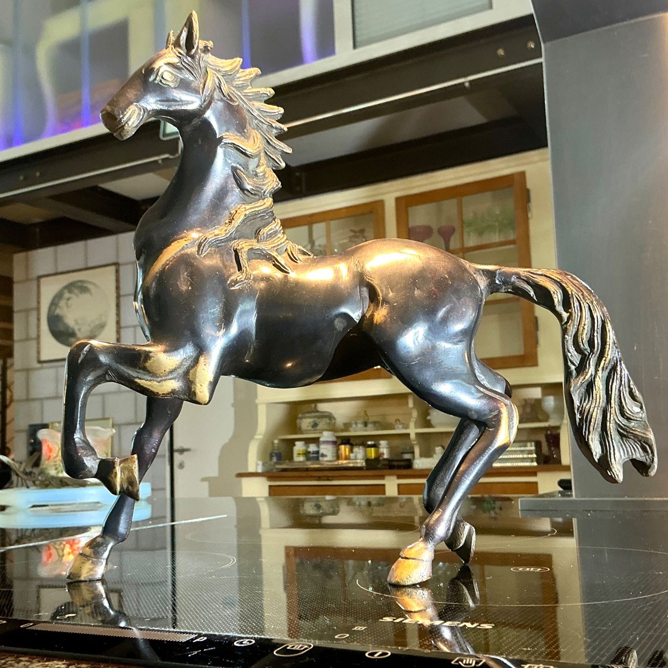 Sculture & Statue: VINTAGE SKULPTUR PFERD BRONZE, 2804 GR – Usato da Biglen venduto da Limarkt