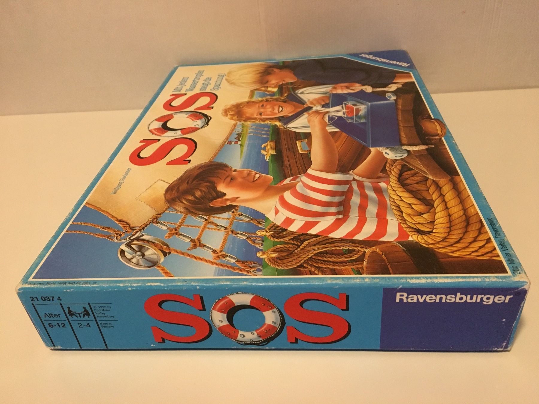 Ravensburger Giochi: SOS - Spiel von Ravensburger - 1992 – Usato da Andwil SG venduto da Rainboli 1