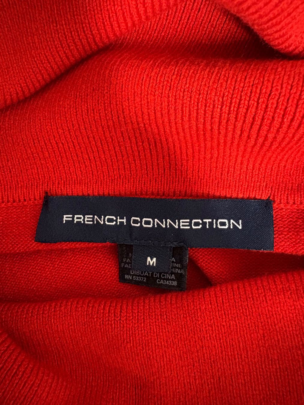 French Connection Pullover & Sweatshirts: French Connection Rollkragenpullover Strick M rot – Neu (gemäss Beschreibung) aus Regensdorf von secondchancefashion 3