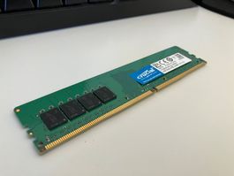 Crucial 8 GB DDR4-2133 RAM / UDIMM / CL15