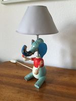 SUPER SÜSSE KINDERLAMPE AUS HOLZ, VINTAGE, SHABBY CHIC