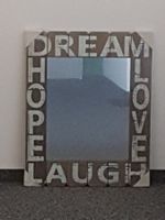 Spiegel "Dream Hope Laugh Love"