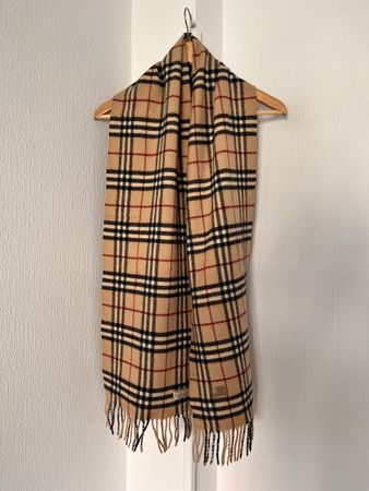 Burberry Wool Blend Scarf 