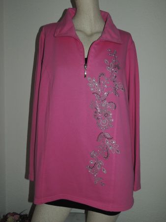 SCHÖNER PULLOVER FRÜHLING/SOMME "M. COLLECTION" COTTON NEU L