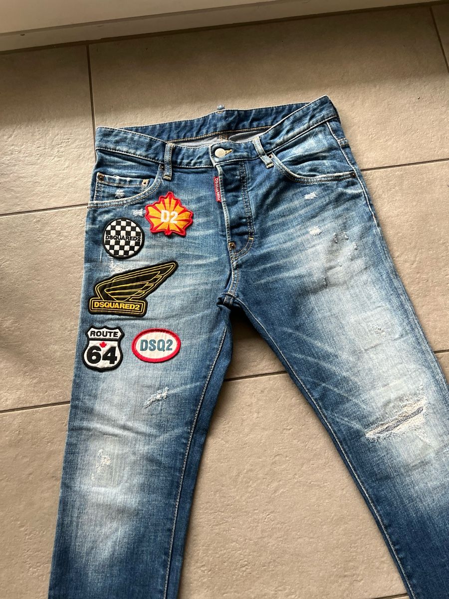 Dsquared2 Jeans: Dsquared2 Patch jeans uomo 46 – Gebraucht aus Mendrisio von fly_9wzx 4